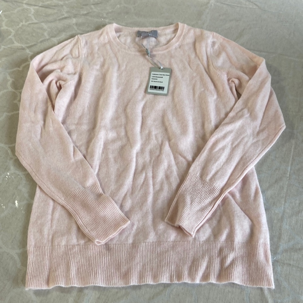 Pure Collection Sweater 100% Cashmere Size 2 NWT